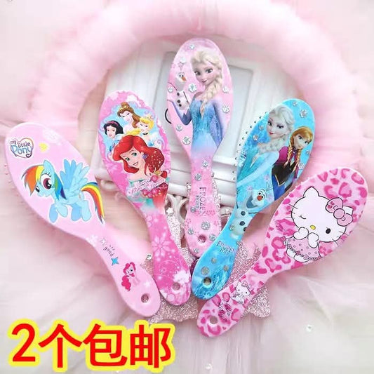 CARTOON CHARACTERS HAIRBRUSH FOR GIRLS