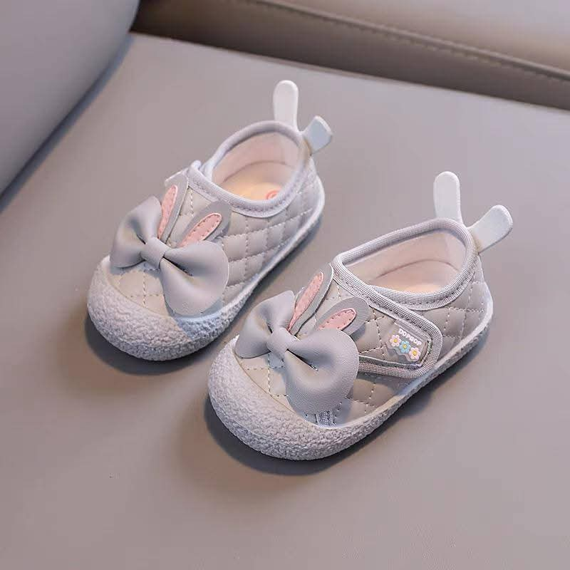 ANTI SLIP SNEAKERS WITH BOW FOR BABIES